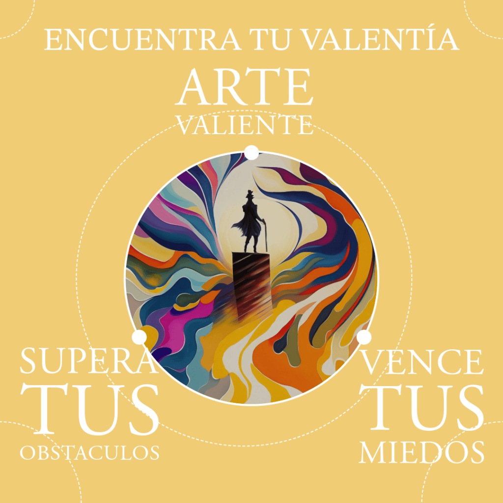 cartel encuentra tu valentia