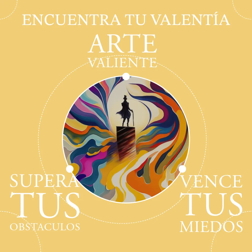 cartel encuentra tu valentia