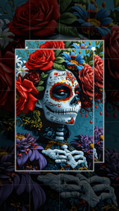 calavera dia de muertos