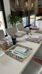 preparación taller Serranillos